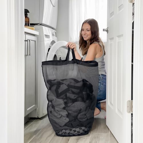 Goodpick Collapsible Laundry Hamper with Wheels