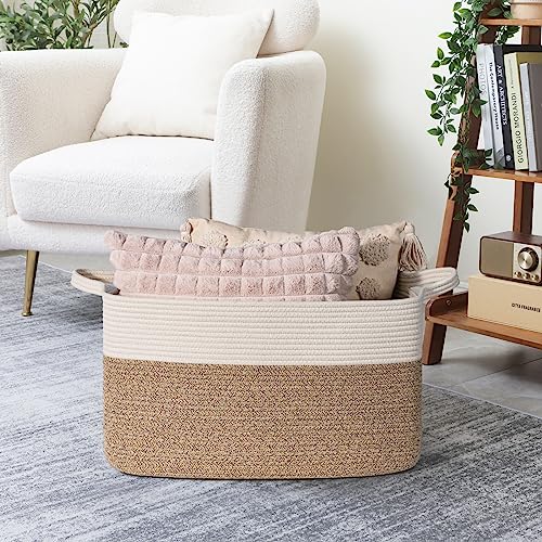 Goodpick Rectangle Woven Laundry Basket