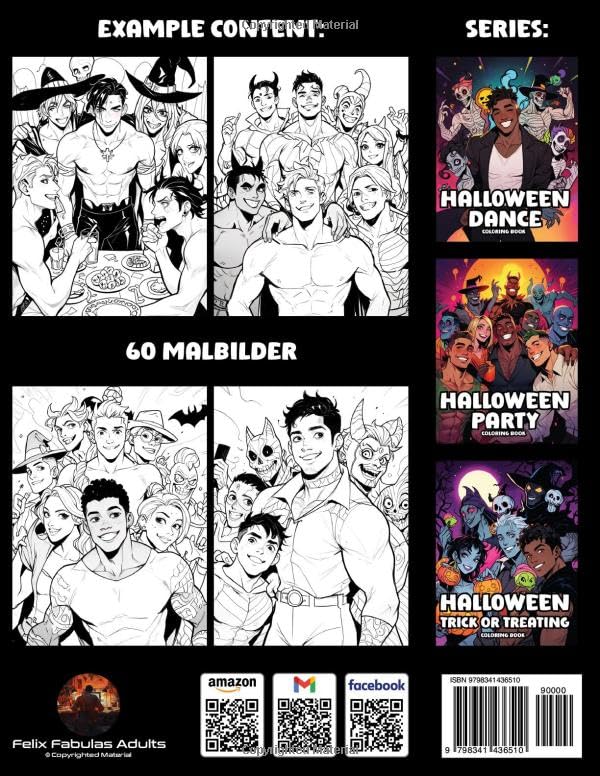 Halloween Coloring Book: Fun Pages for All Ages - Perfect for Stress Relief and Gifting